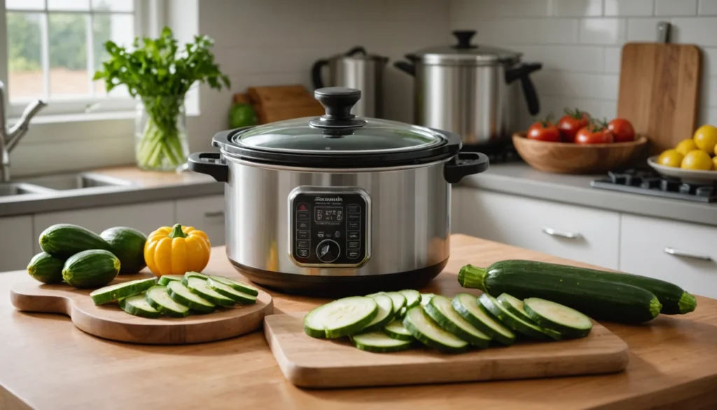 temps de cuisson des courgettes à la cocotte-minute